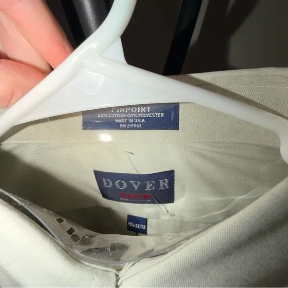 NWT - Arrow Men's Sage Button Down Shirt - Picture 5 of 5